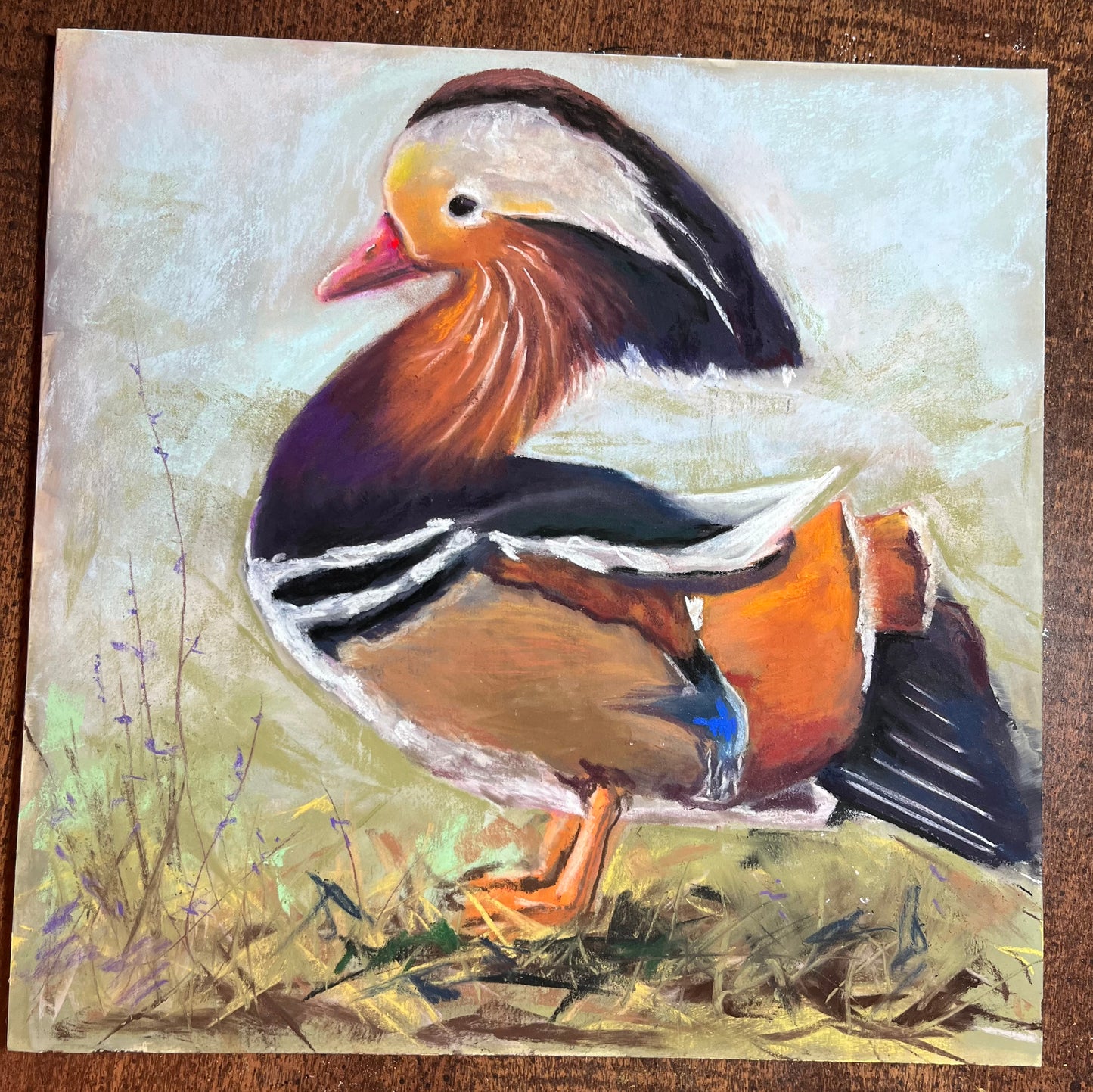 Mandarin 10x10 inches